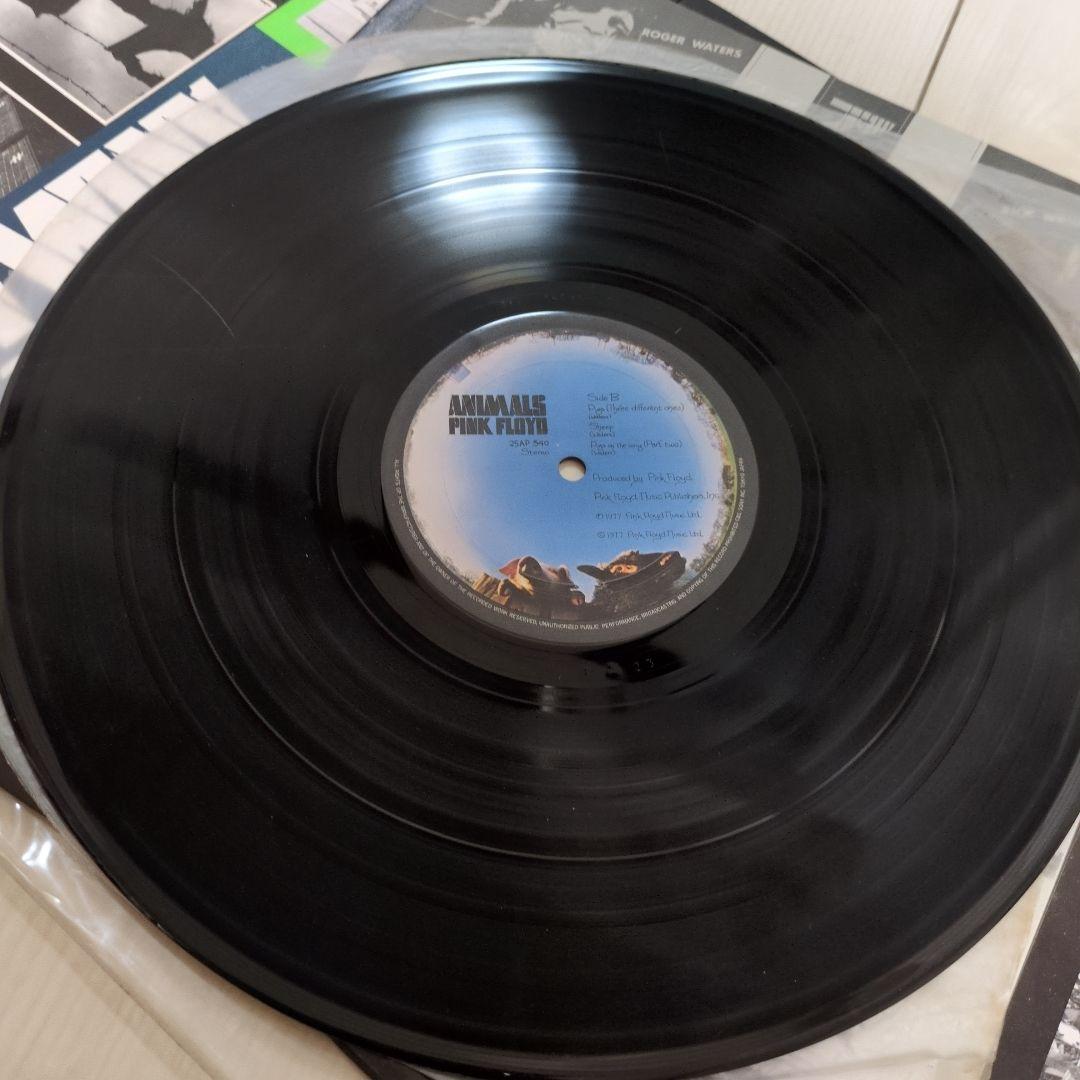 エ*オ様 ピンク・フロイドレコード4枚セット「狂気」　「炎」　「アニマルズ」　「