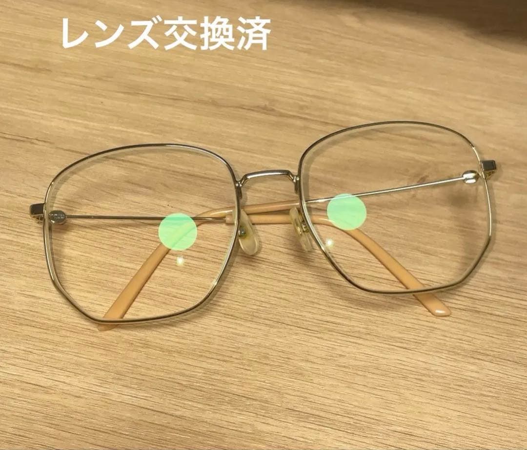 GUCCI サングラス　スクエアフレームメタルサングラス