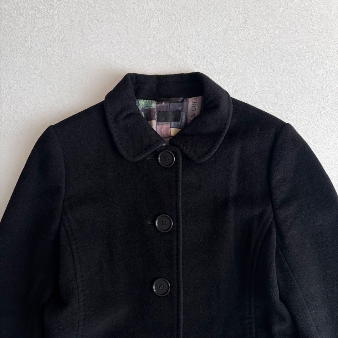 ポールスミス　アンゴラウール　ステンカラーコート　ロング　大きいサイズ　XL