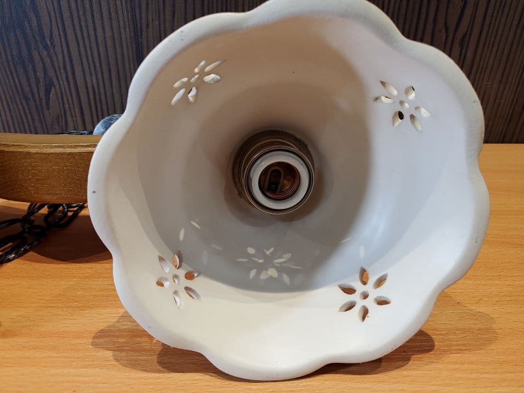 ま*♪様 コイズミ　アンティーク 陶器　シャンデリア　カントリー