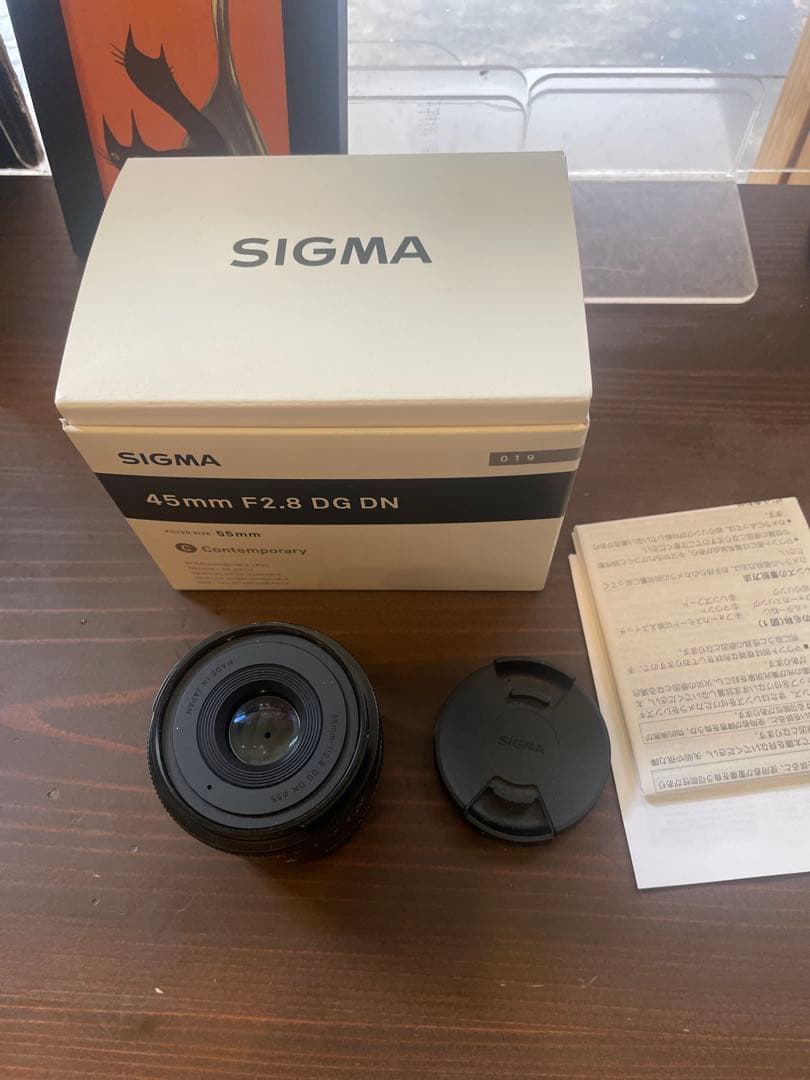 シグマ45mm F2.8DG DNレンズ