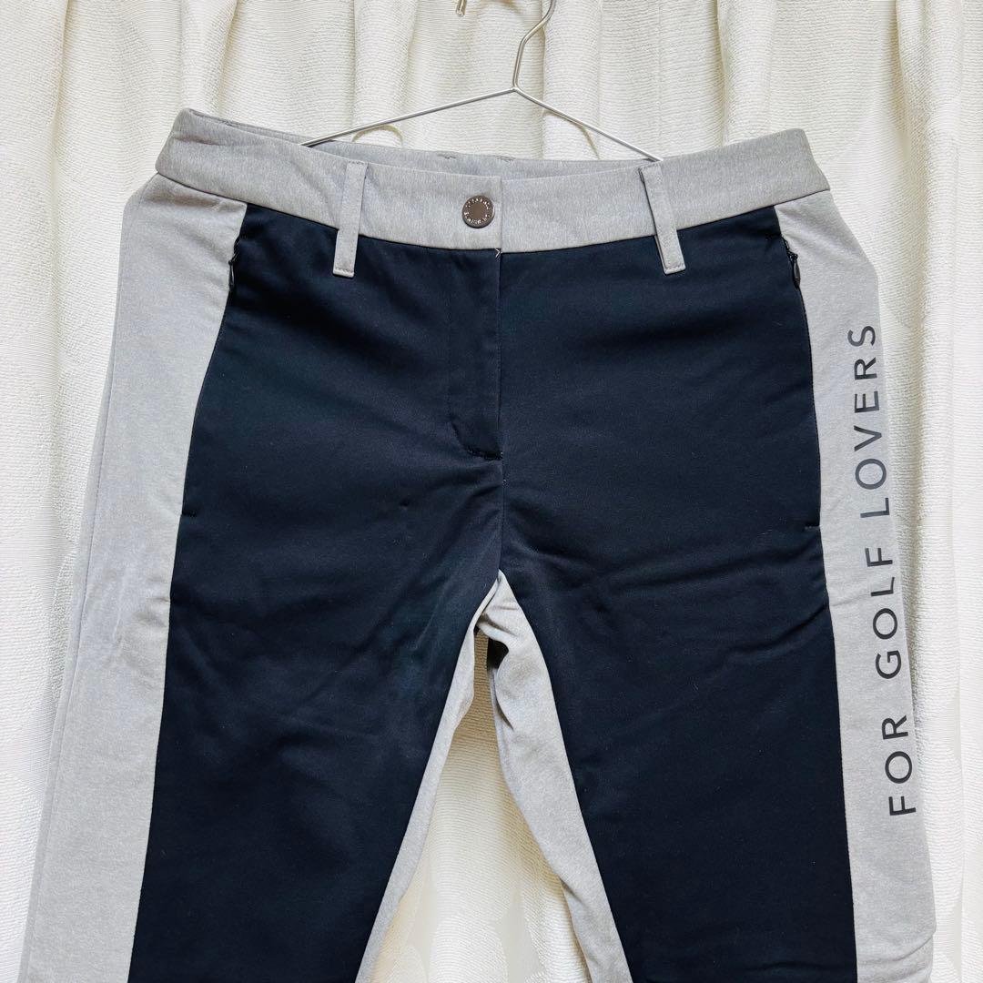 デサントゴルフ　冬用ロングパンツ S 裏起毛