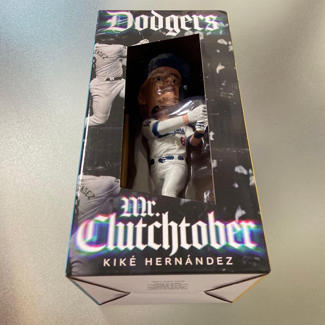 ドジャース　キケヘルナンデス　 ボブルヘッド 2025 クリアバック付