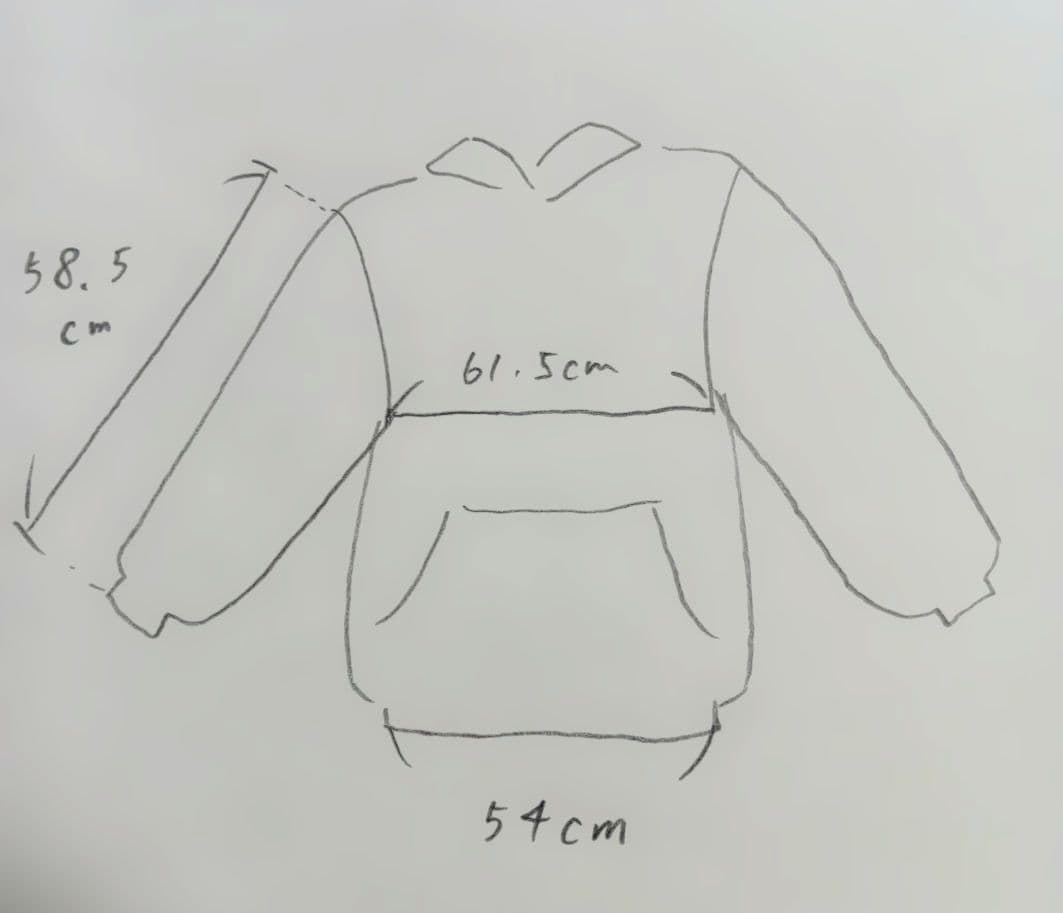 ピッピ！サウジアラビアベージュ オリジナルパーカーMサイズレディースメンズ