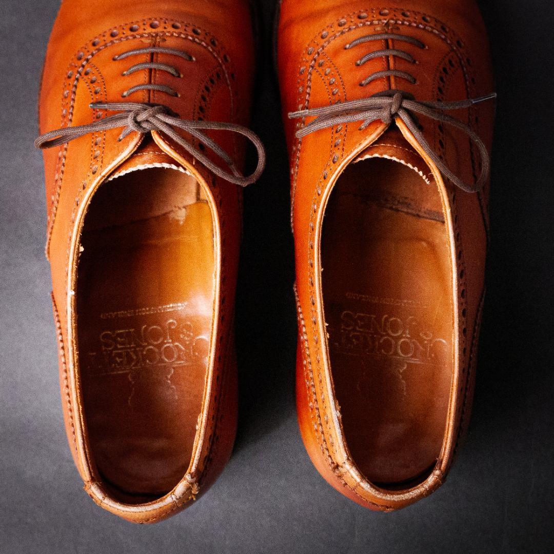 タイムセール　Crockett&Jones クロケット&ジョーンズ　セミブローグ