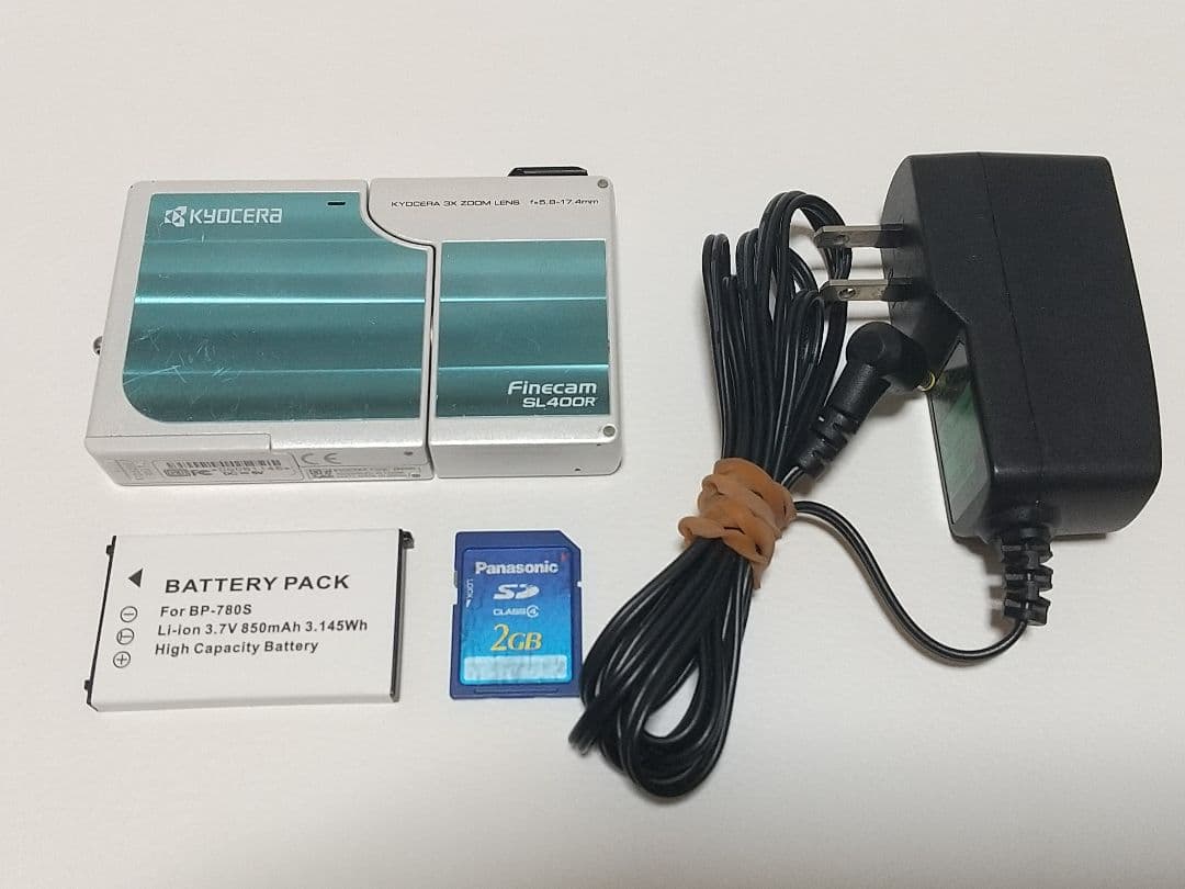 KYOCERA Finecam SL400R デジタルカメラ