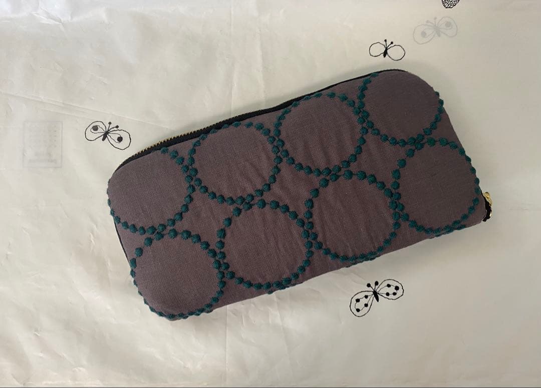 専用　ミナペルホネン　ハンドメイド　バック　長財布