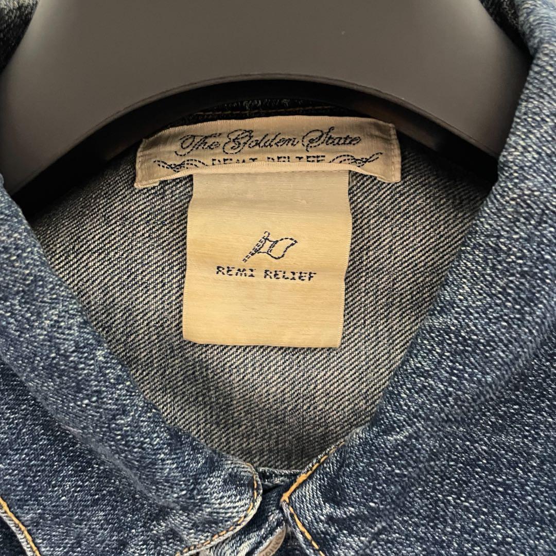 希少 REMI RELIEF デニムジャケット 1stタイプ M 日本製