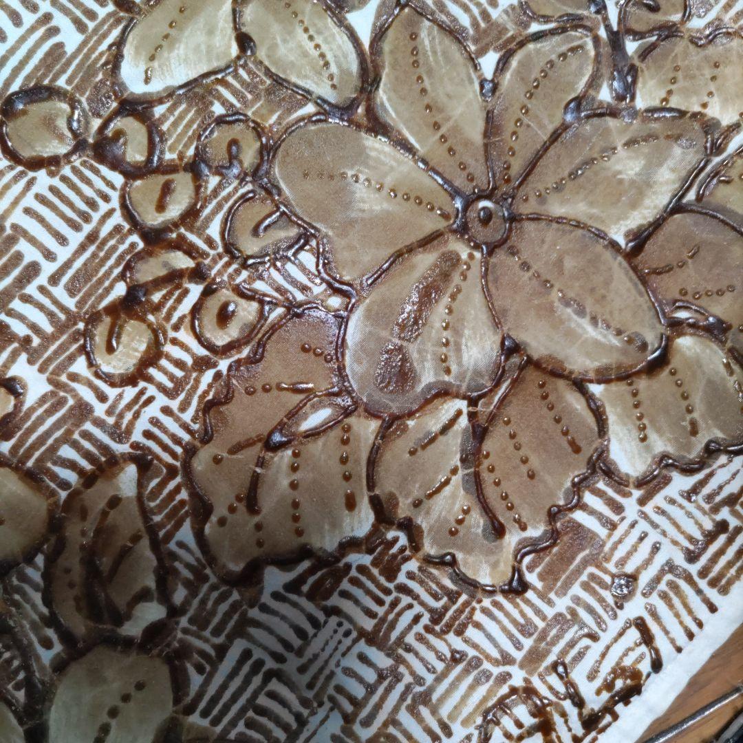 《バリ島、手描蝋纈ア―ト画生地》（未使用）タペストリー、インテリア1734