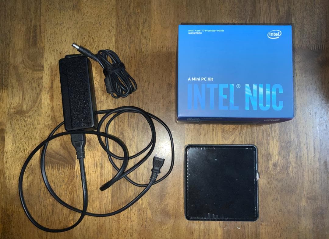 INETL NUC NUC8i7BEH+SSD M.2 500GB+メモリ8GB