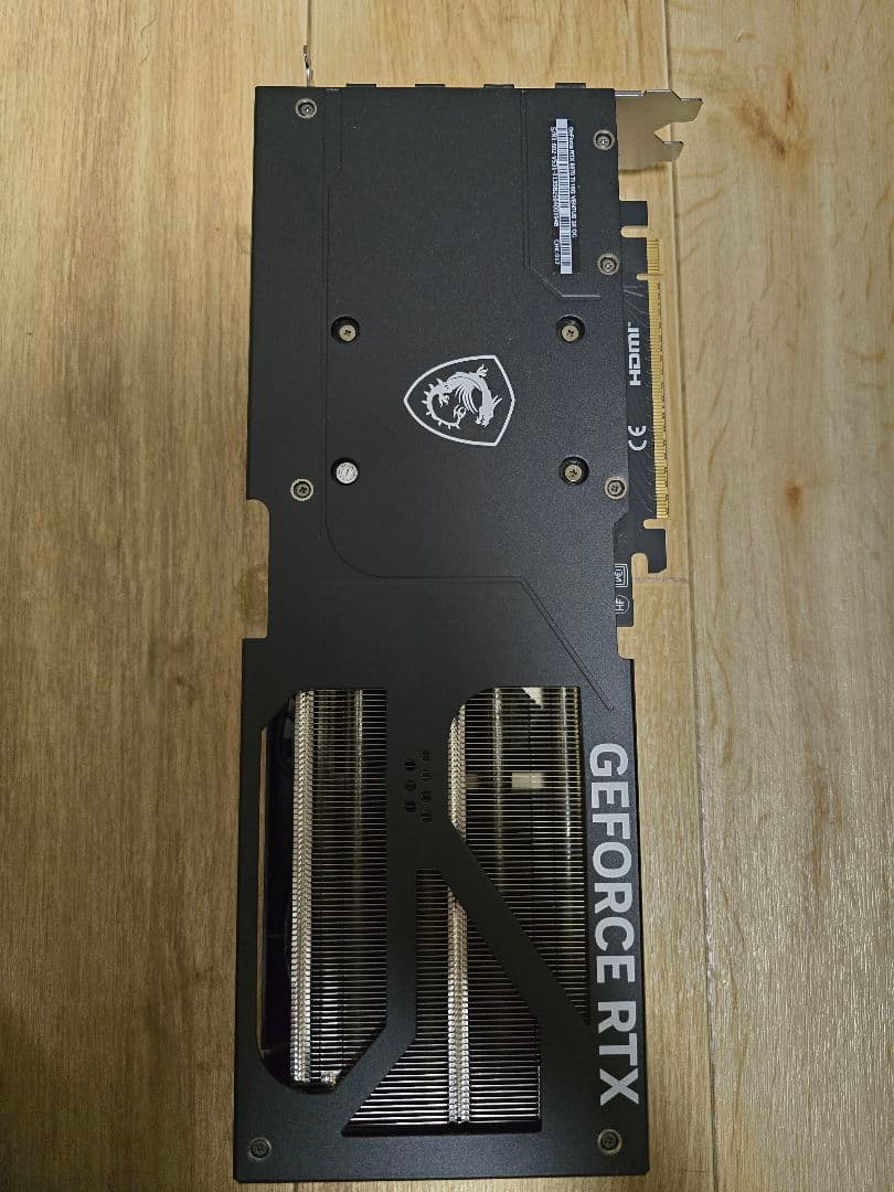 グラフィックボード・グラボ・ビデオカード MSI GEFORCE RTX 5070 Ti VENTUS 3X