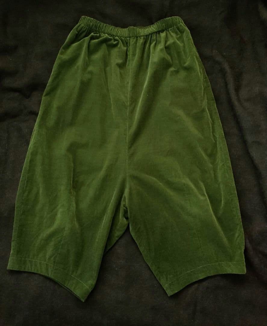 Huis 遠州織物　511ミジンコール天　サルエルバルーンパンツ