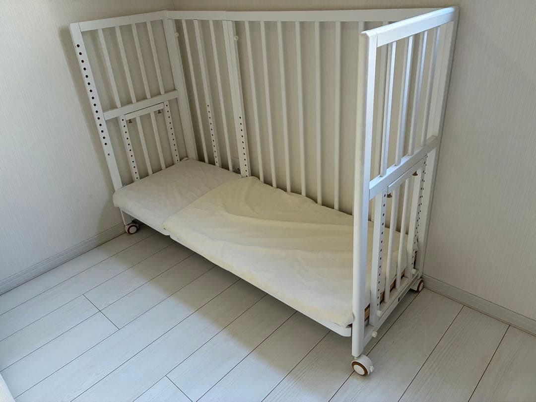 そいねーる　soinel + long ホワイトベビーベッ