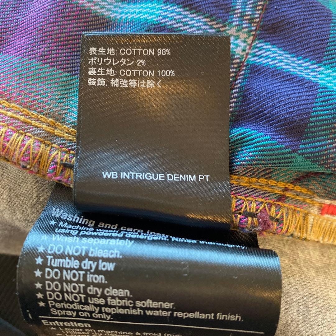 Burton Women DRYRIDE Mデニム スノーボードパンツ［レア品］