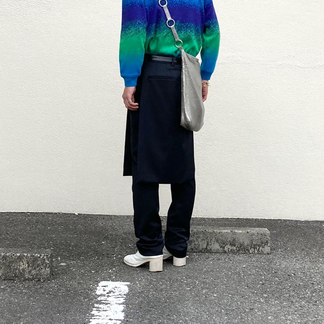 13SS “GIVENCHY” Wool Layered Trousers