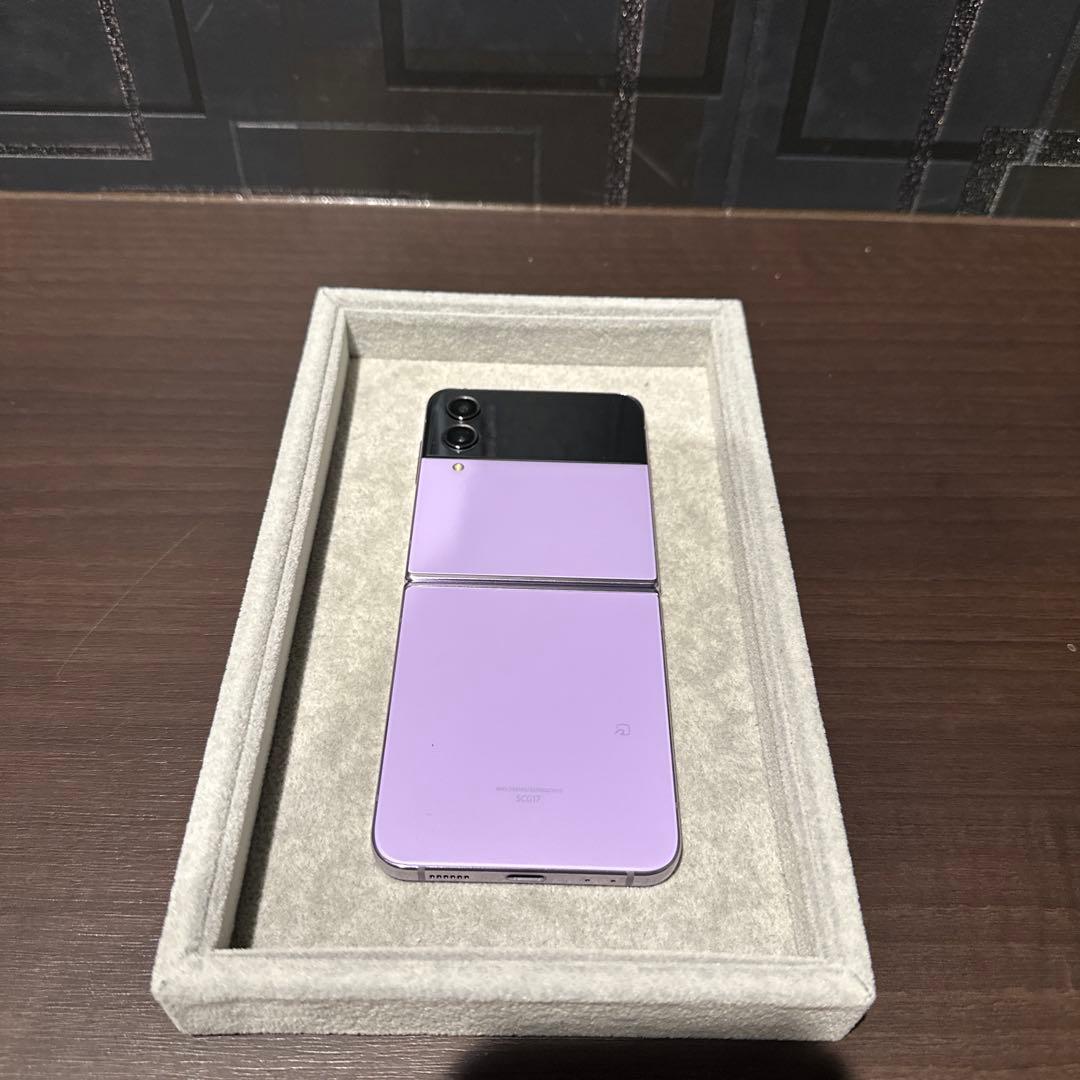 【美品】Galaxy Z Flip4 128GB パープル