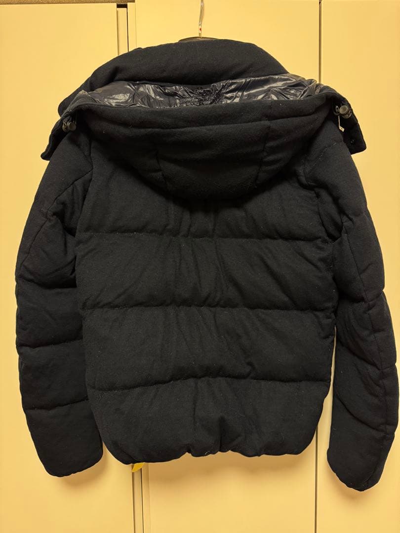 【極美品】ナノユニバース 西川コラボ　ダウンジャケット　ネイビー