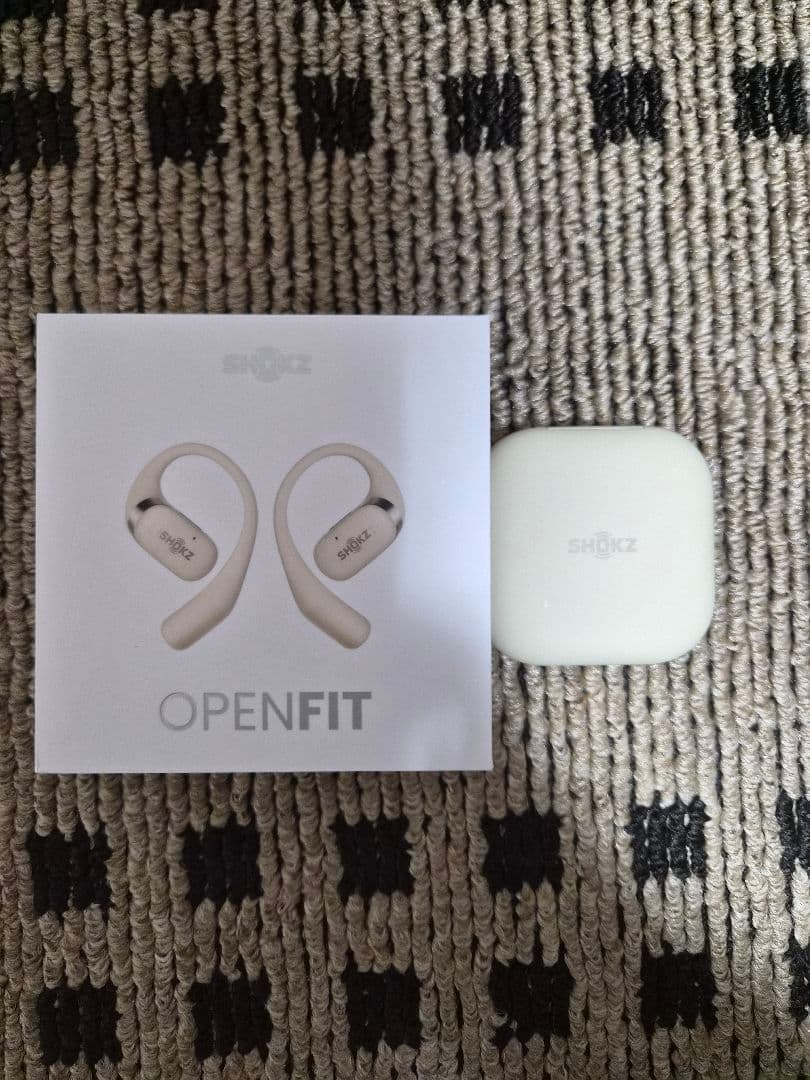 【美品】SHOKZ OPENFIT ワイヤレスイヤホン