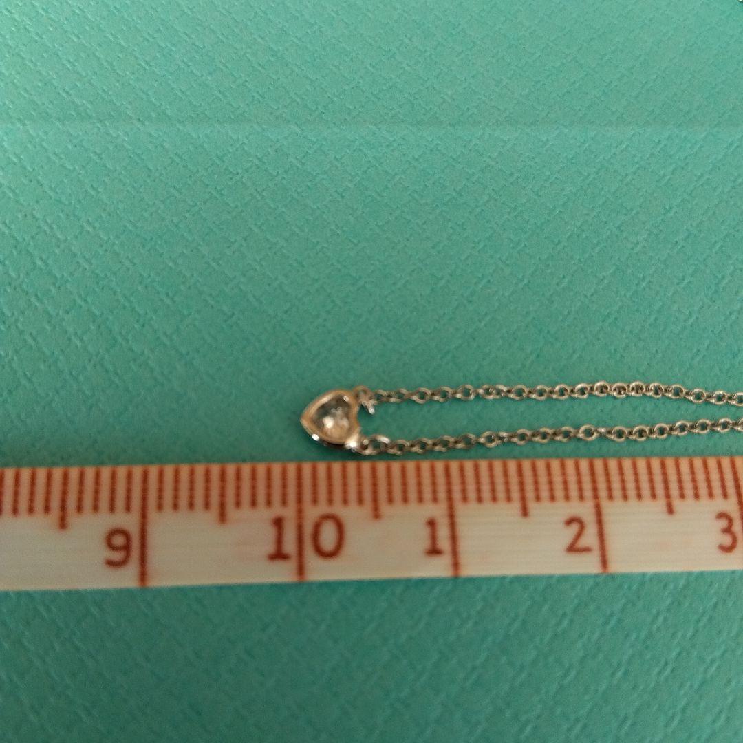Tiffany & Co. 日本限定　バイザヤード　プラチナ　ハート　ネックレス