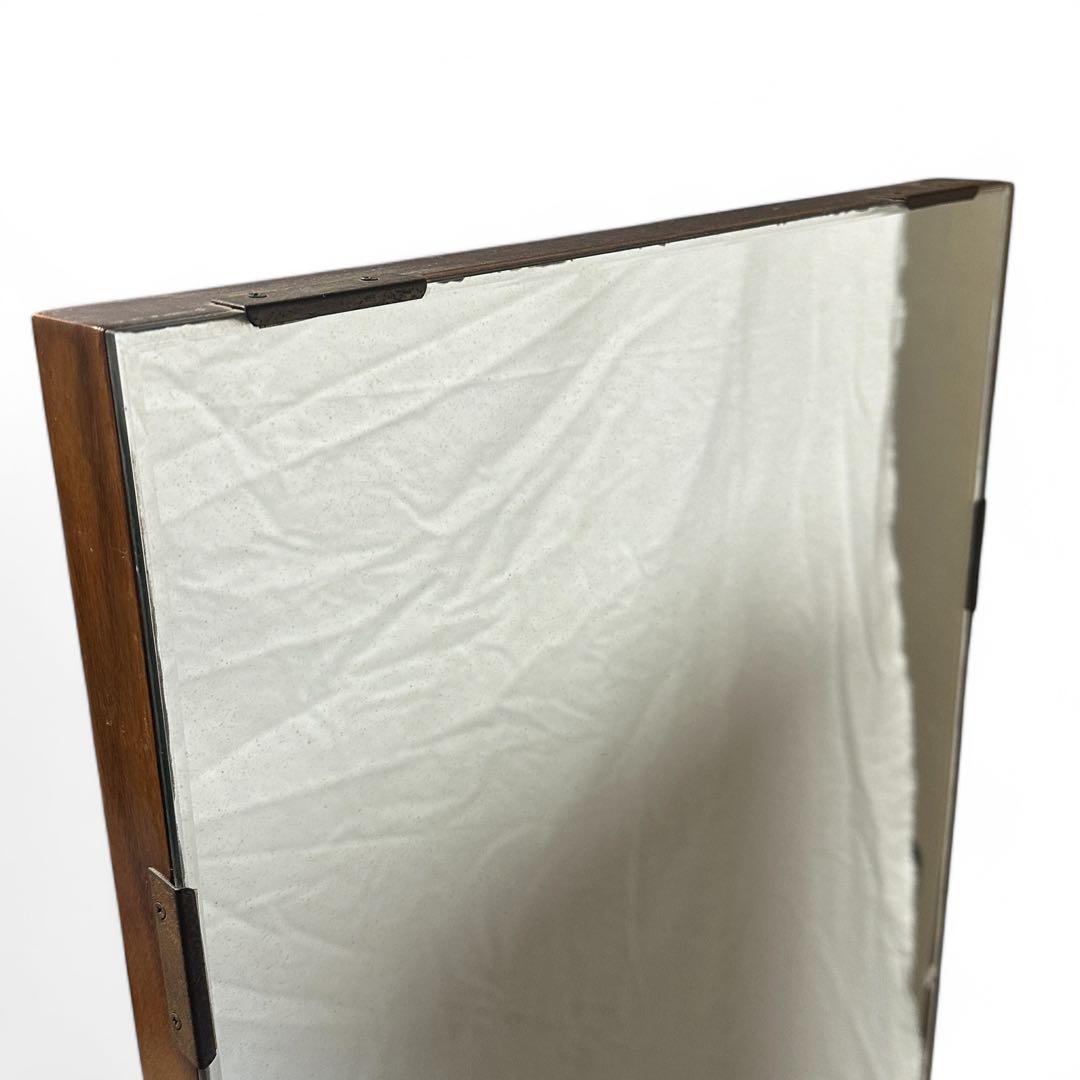 【希少品】 村上開明堂 昭和 レトロ 日本製 姿見 鏡 和室 着付 着物