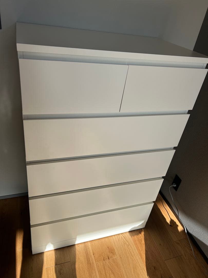 【ばんこやき様】IKEA マルム チェスト 洋タンス　5段　引き出し6つ