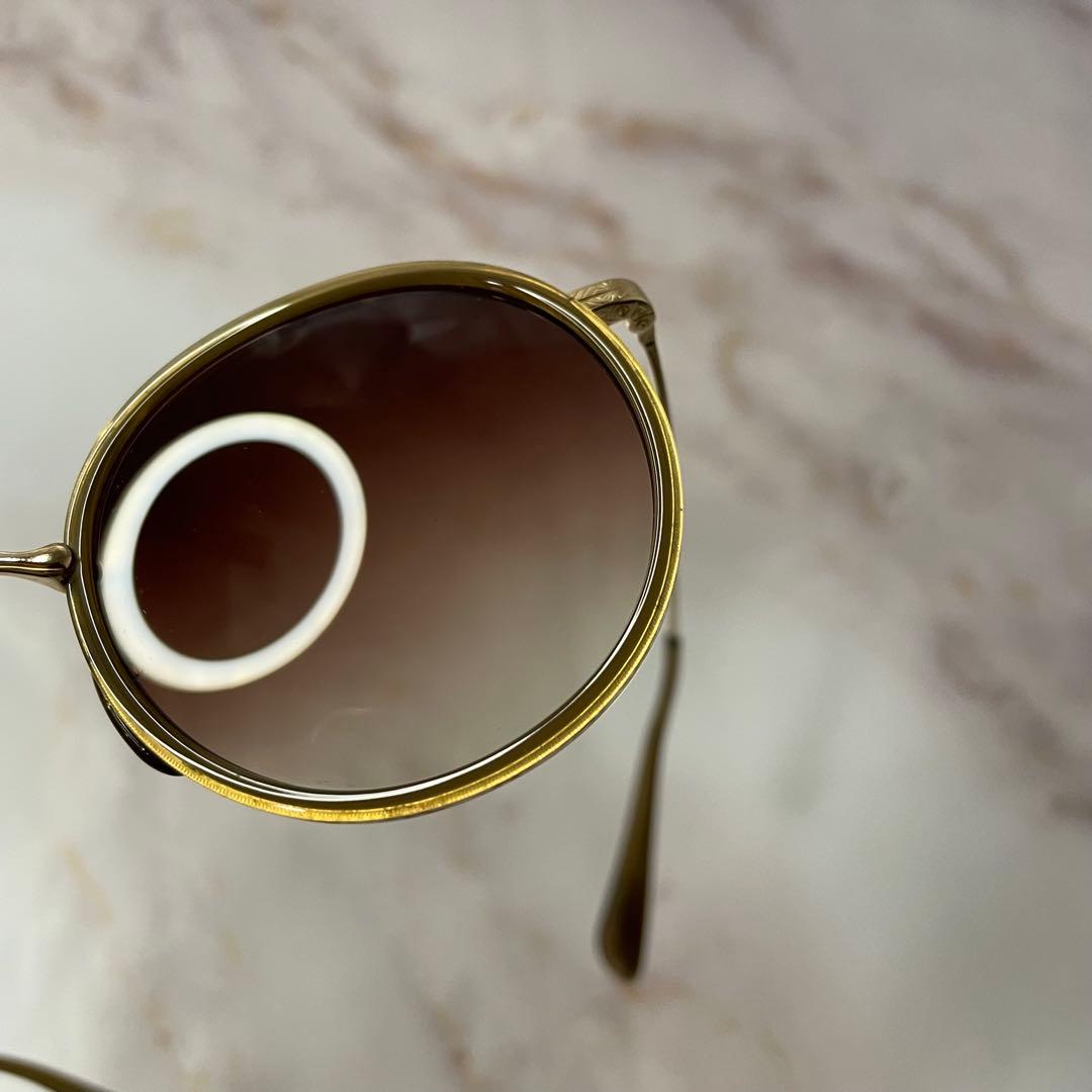 OLIVER PEOPLES ラウンド Y2K サングラス ケース付き レア