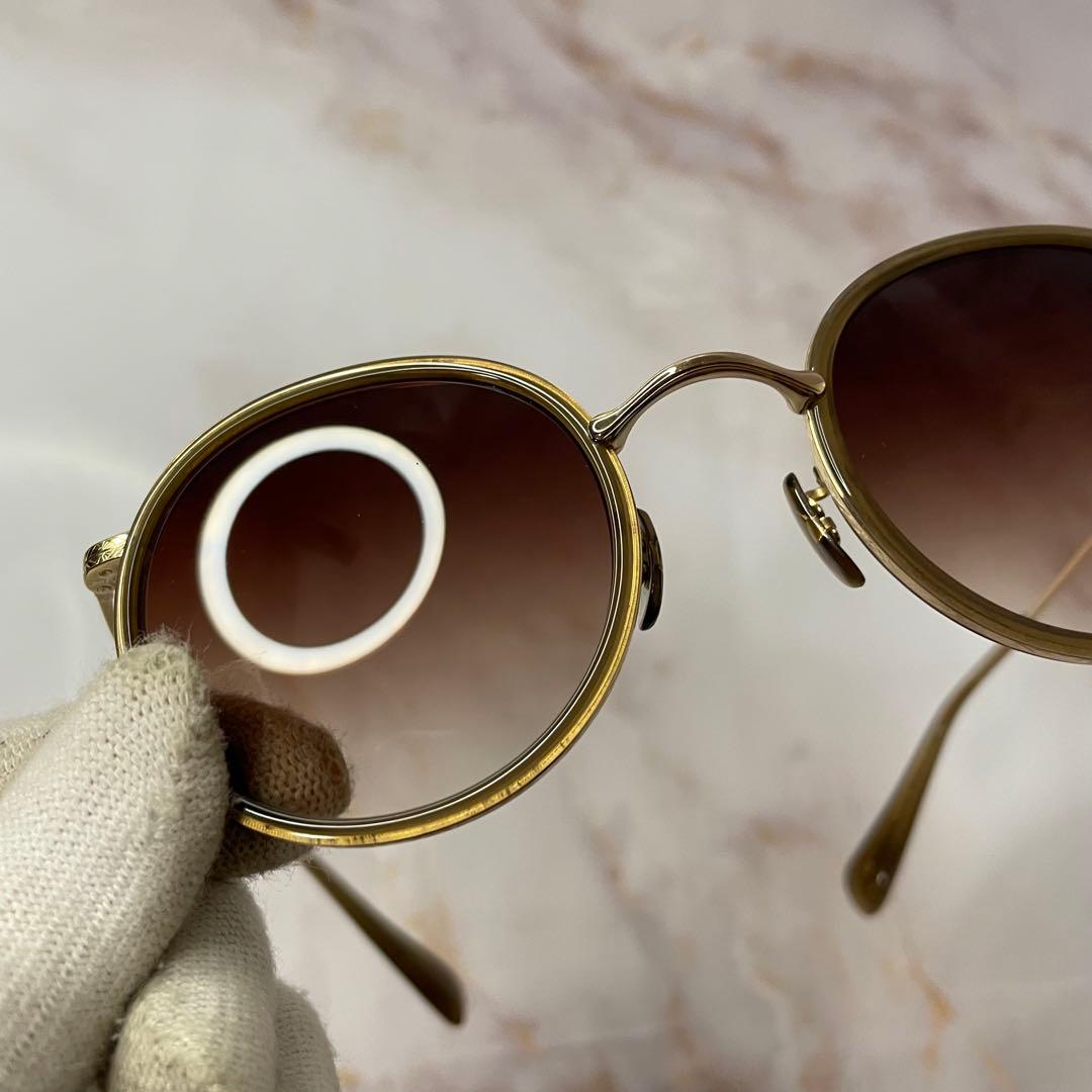 OLIVER PEOPLES ラウンド Y2K サングラス ケース付き レア