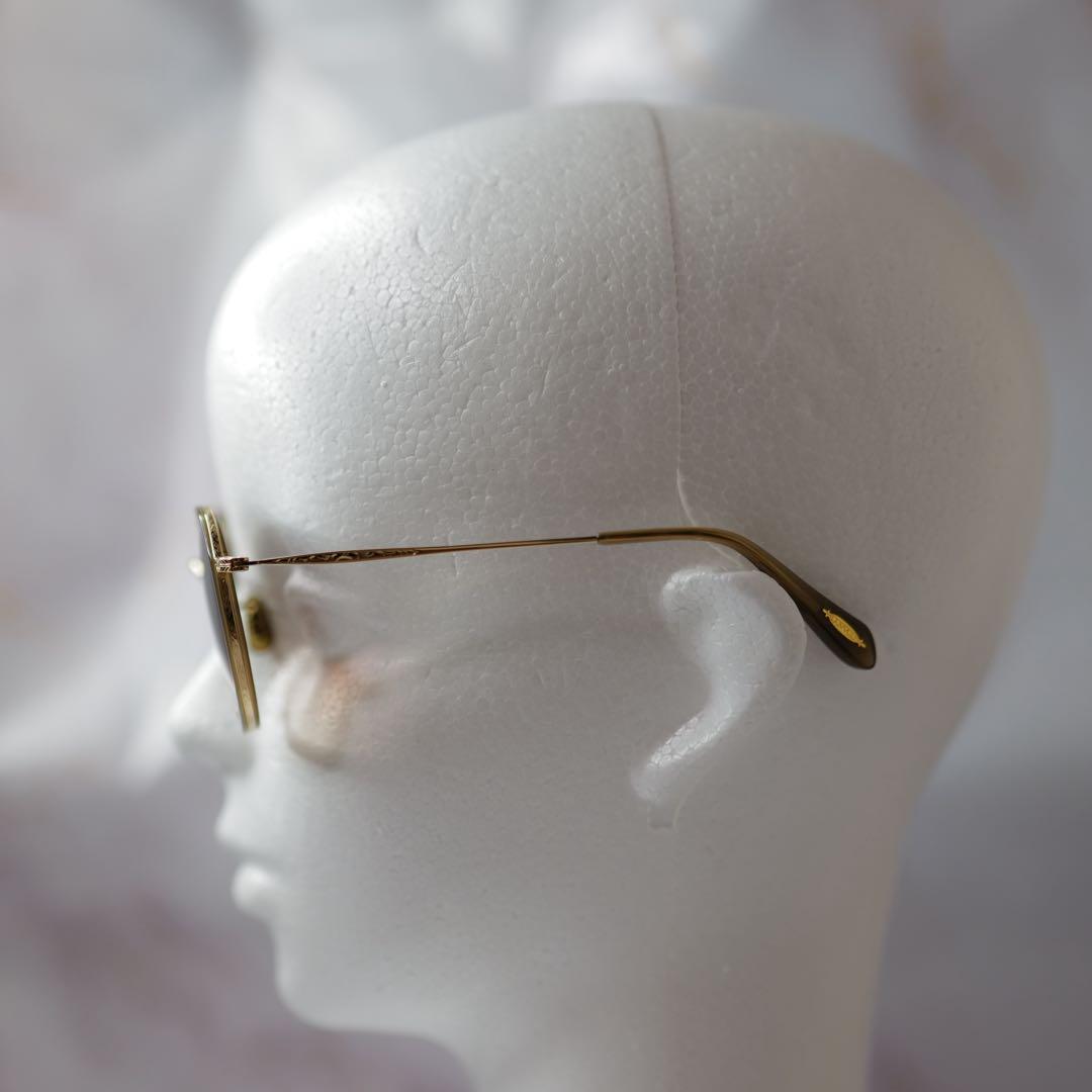 OLIVER PEOPLES ラウンド Y2K サングラス ケース付き レア