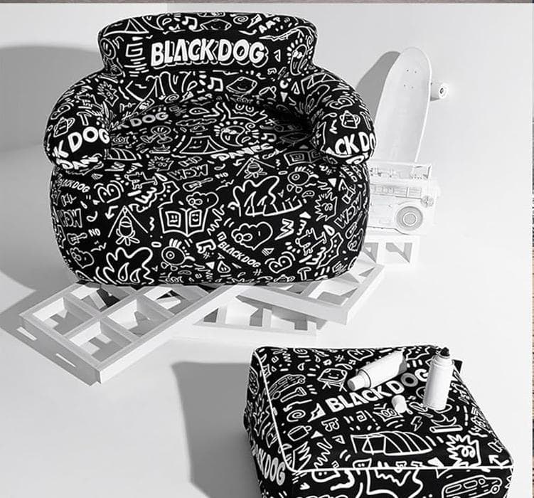 【未使用】Naturehike BLACKDOG エアソファスツール4点セット