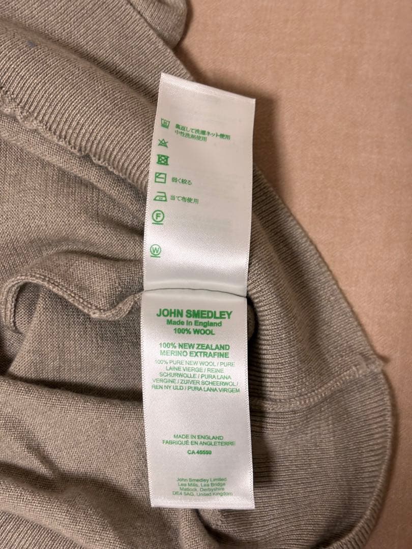 john smedley (ジョンスメドレー) 24ゲージ ウールニット M