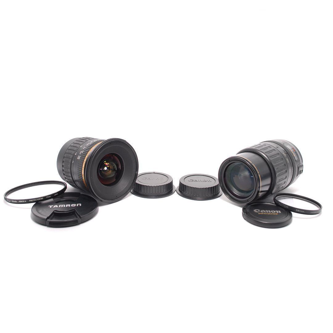 ❤即購入1000円OFF❤ キャノン 80D 超広角 中望遠 ダブルレンズ