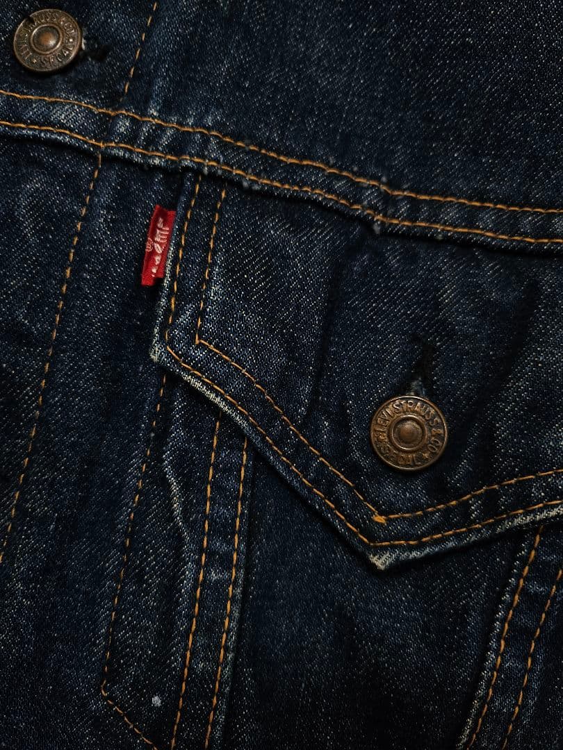 60s BIG E 70505 真っ紺 USA製 ヴィンテージ BIGサイズ