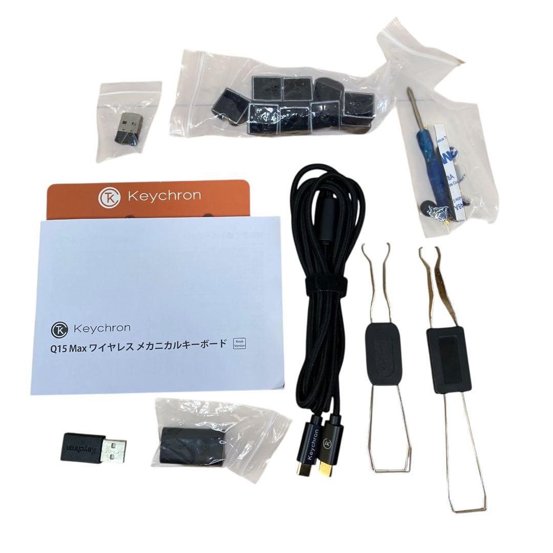 Keychron Q15 Max QMK対応 96％配列 有線＋無線3台接続可