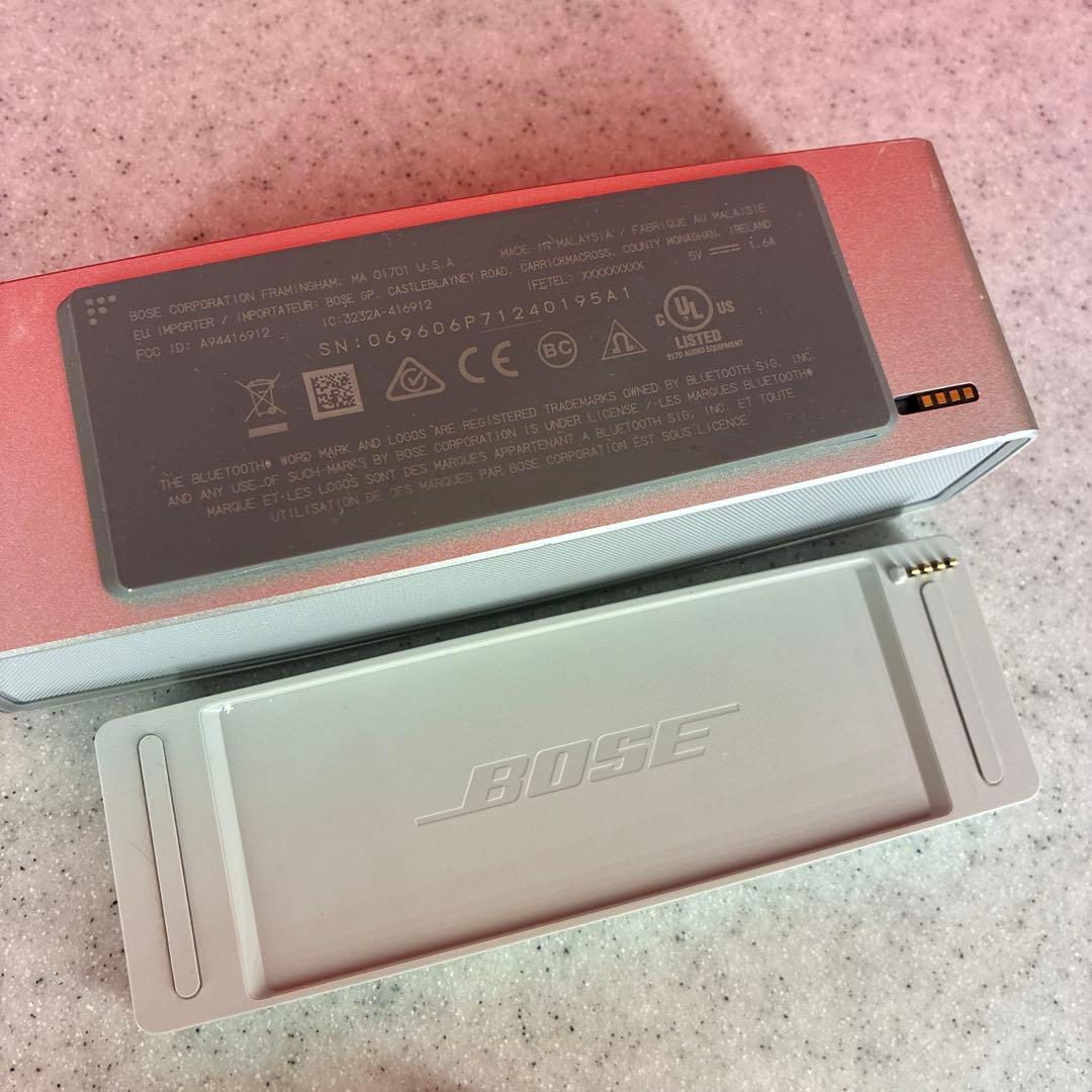 美品 BOSE SoundLink Mini 本体/充電器付　シルバー