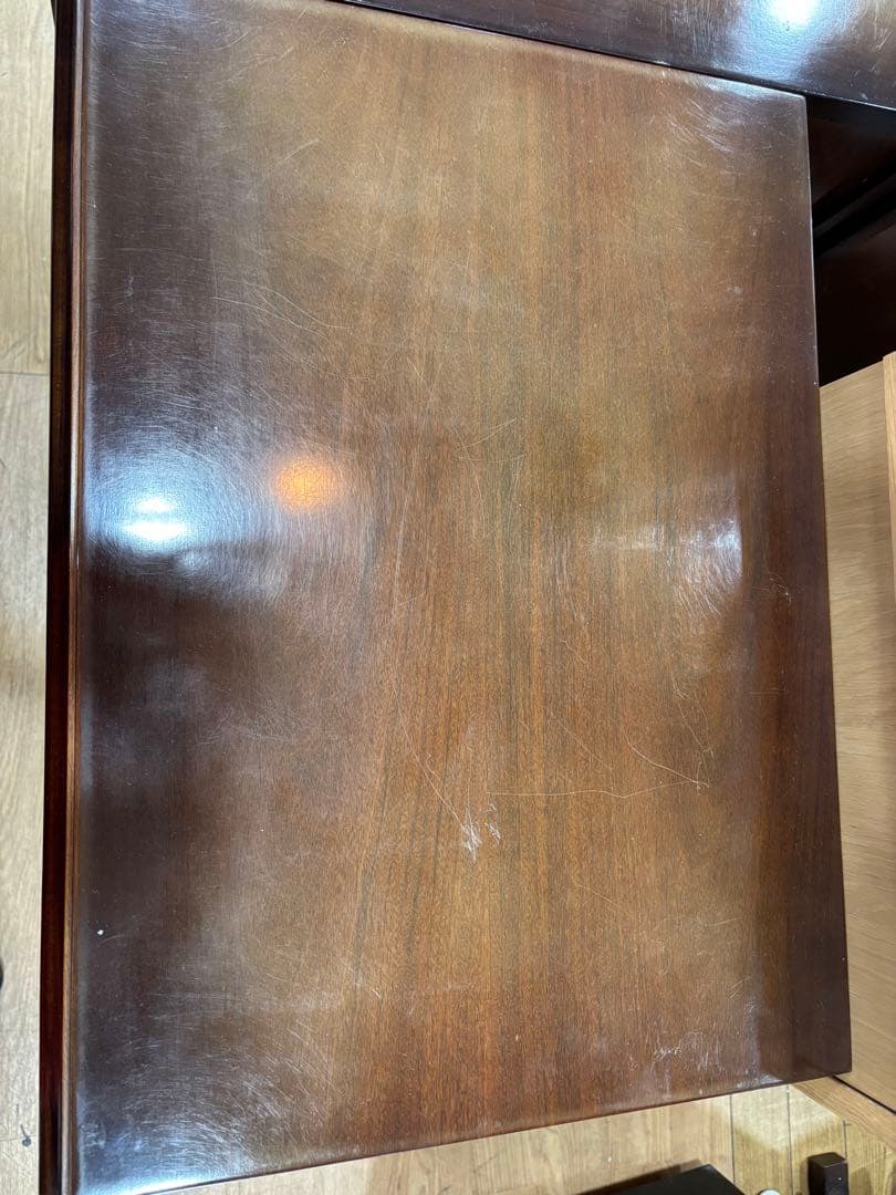 T54 カリモク キャビネット(板戸)