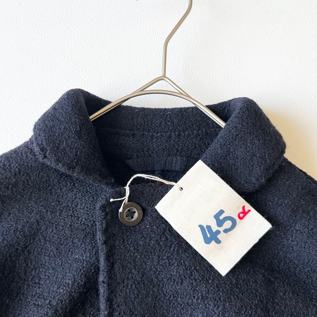 3200【極美品】45R 縮絨ウールジャケット テーラードジャケット