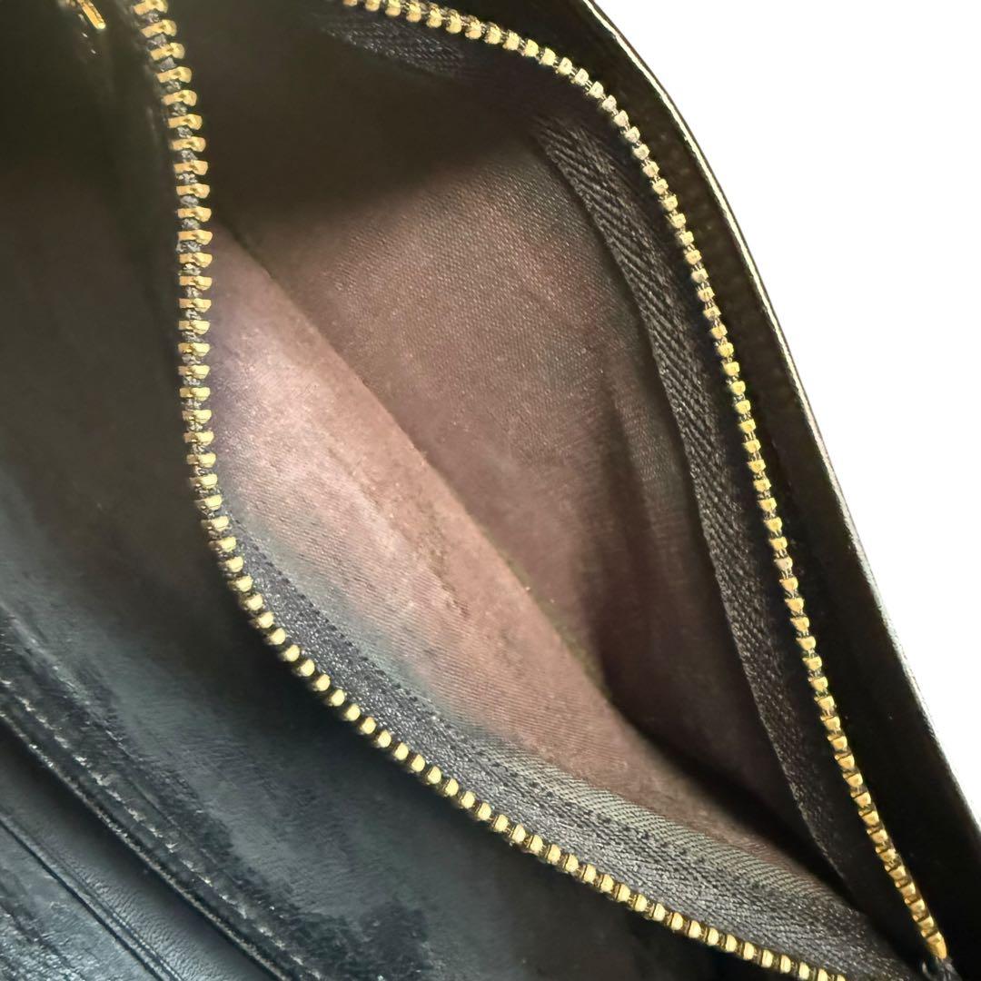 イヴサンローラン 長財布 フラップウォレット カサンドラ YSLロゴ 男女可能