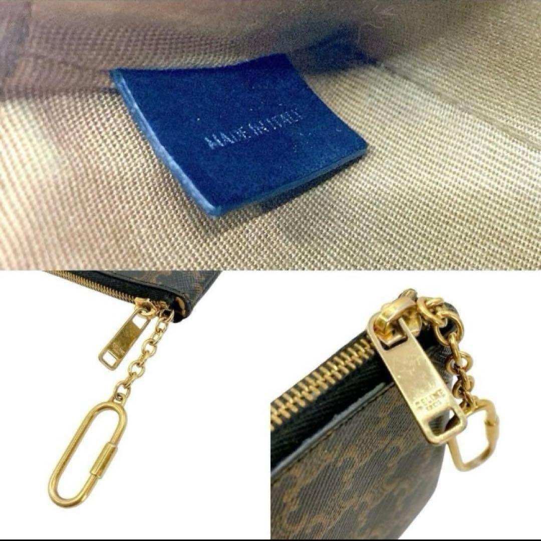 美品✨CELINE セリーヌ ケース トリオンフ　総柄 ロゴ刻印 正規品