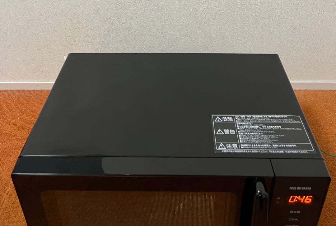 新品 未使用 2024年製 IRIS OHYAMA 電子レンジ