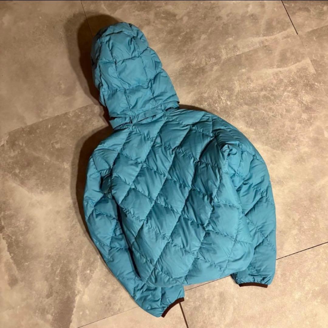 00s montbell リバーシブル キルティング ダウンジャケット テック系