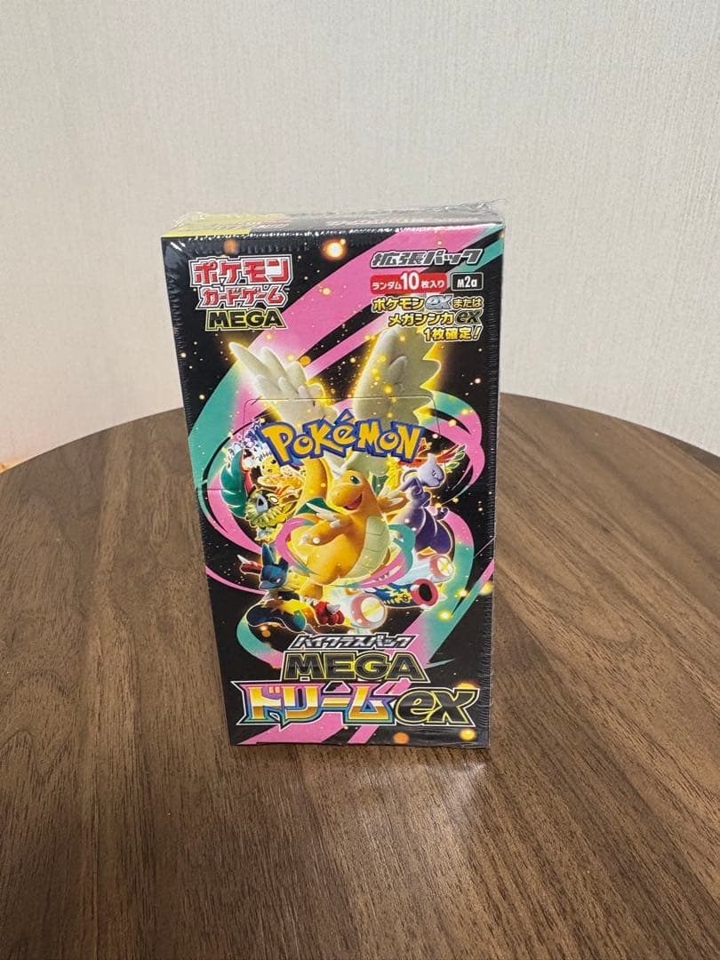 ポケモンカード MEGAドリームEX シュリンク付き　1BOX