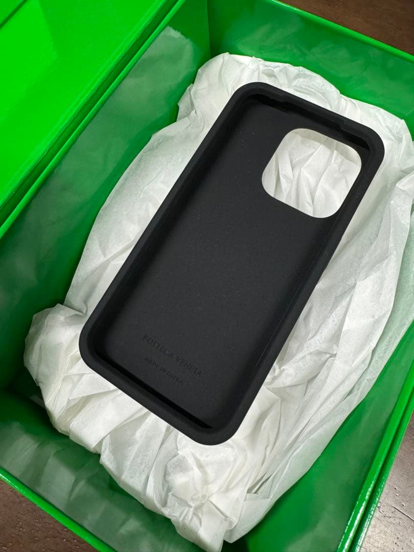 新品未使用 Bottega Veneta ブラック iPhoneケース