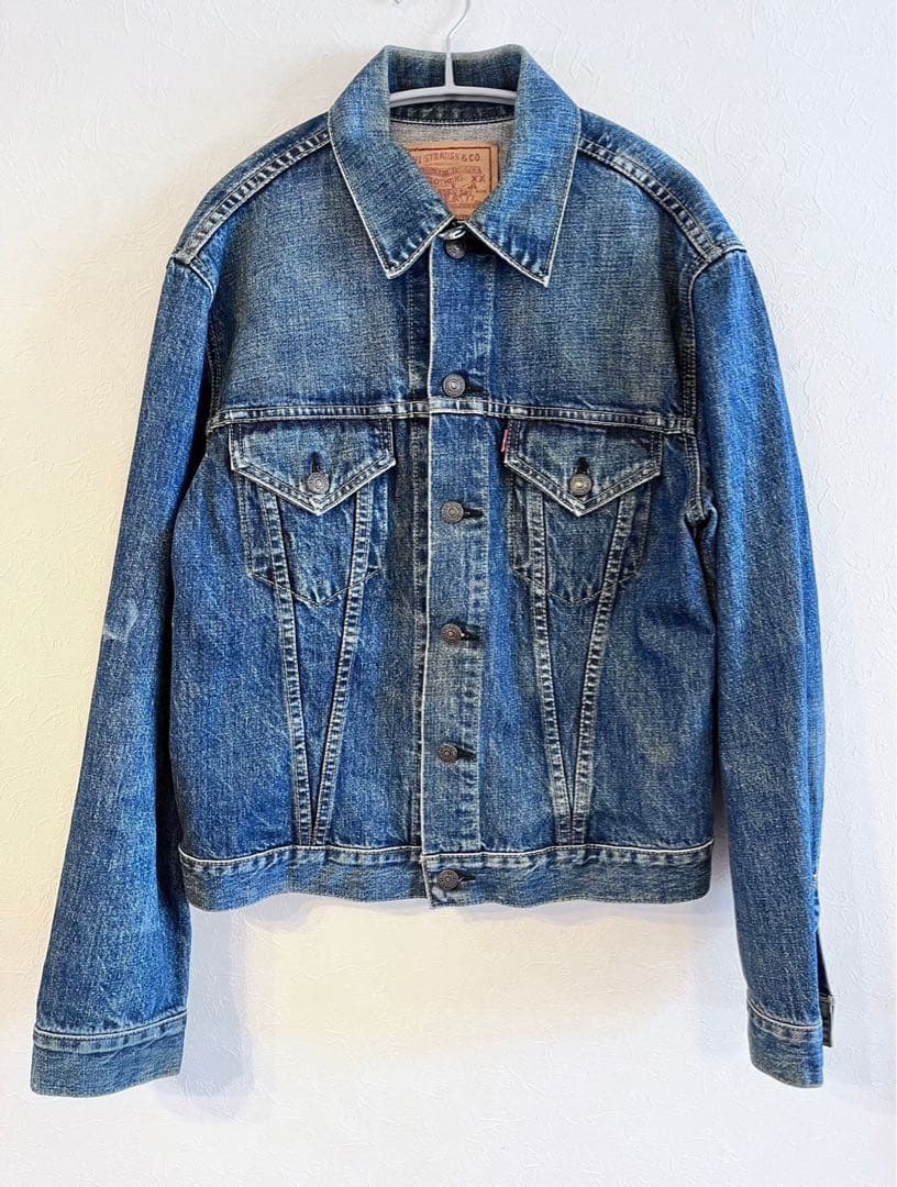 お値下げ！リーバイス557 デニムJK サード日本製　リベット裏J22 ビッグE