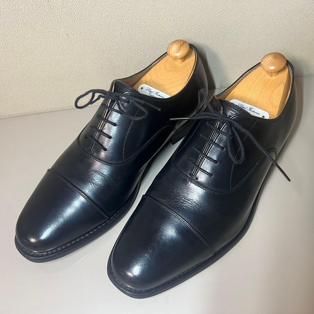 【美品】スコッチグレイン ストレートチップ F-0352 ブラック 26cm