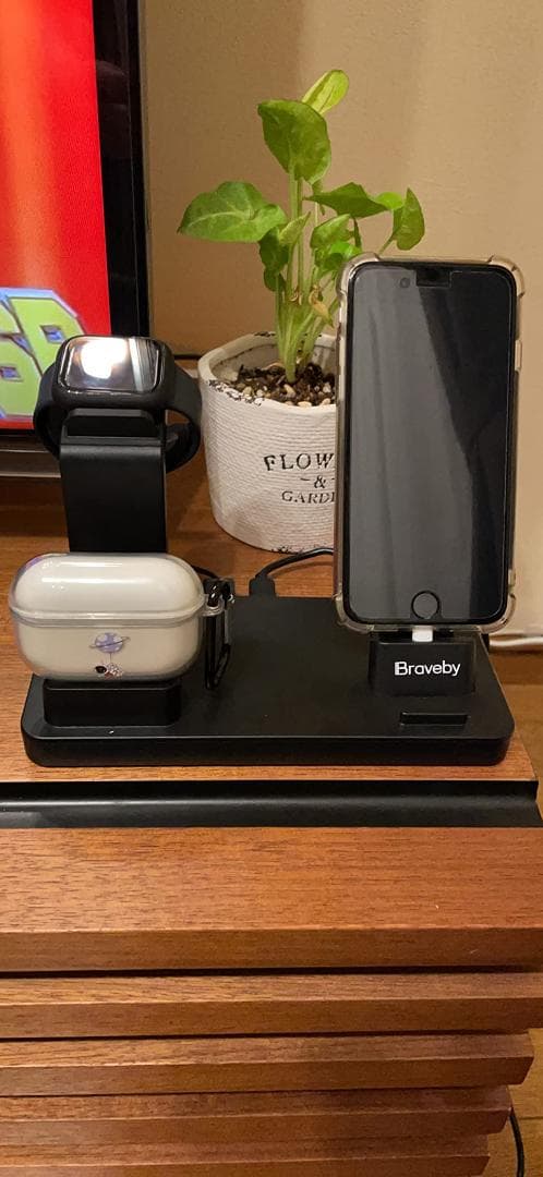 3in1充電スタンド ワイヤレス充電器