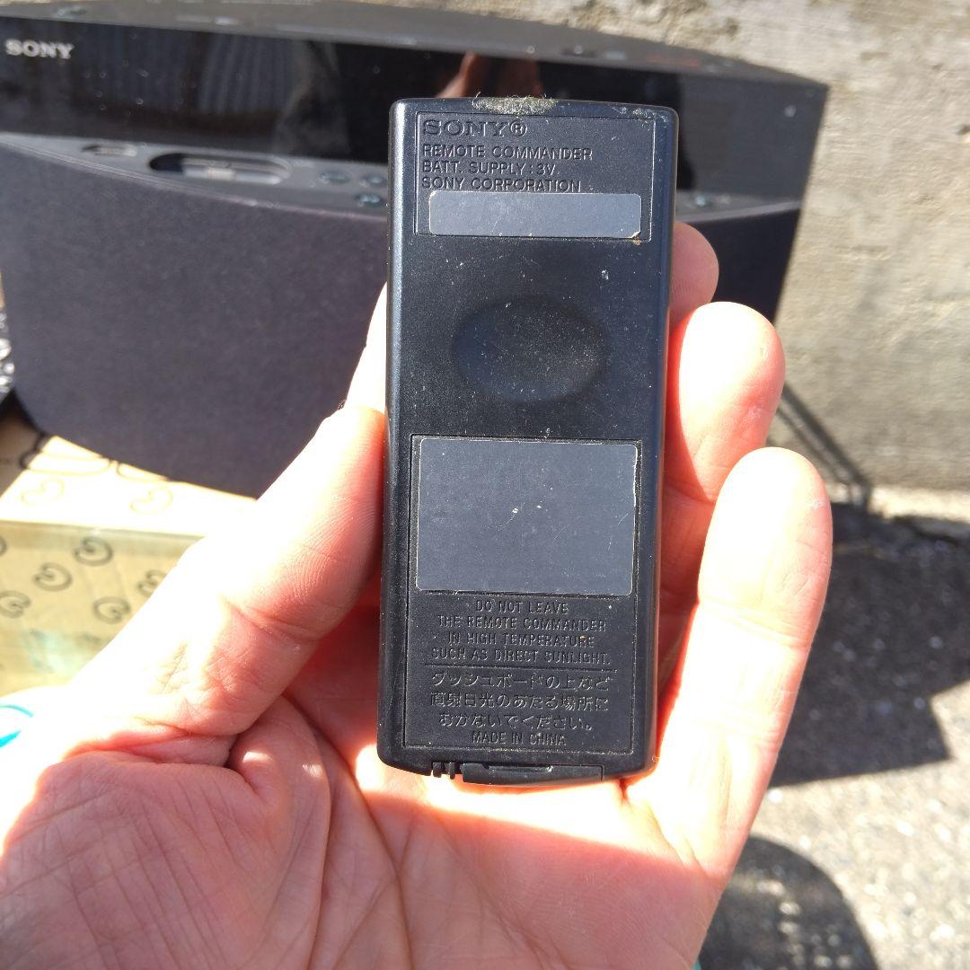 SONYウォークマンドックコンポブラック