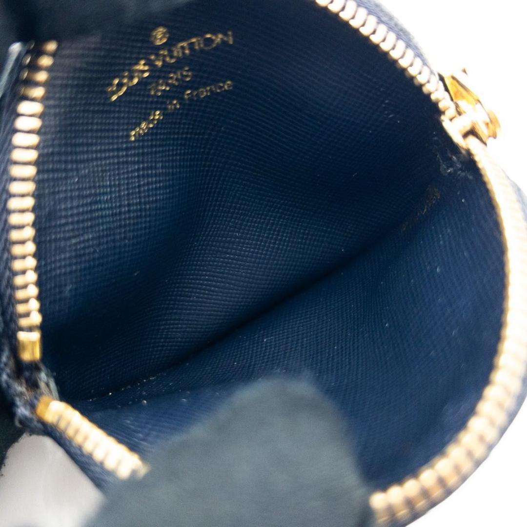 【超極美品】ルイヴィトン　ポルトモネロン　モノグラムミニ　ネイビー　ケース