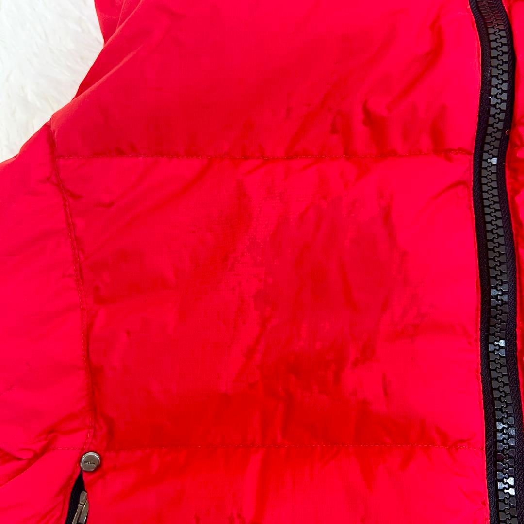 美品✨ポロ　ラルフローレン　POLO ダウンベスト　赤　レッド　ビッグポニー