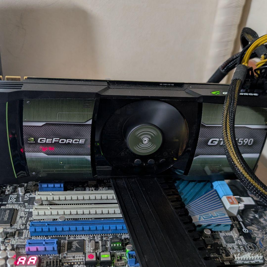 7月31日までの出品 GTX 590 Core i7 3820 LGA2011