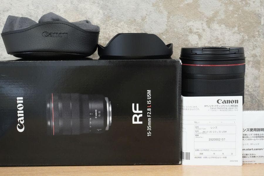 Canon RF15-35mm F2.8 L IS USM 付属品完備